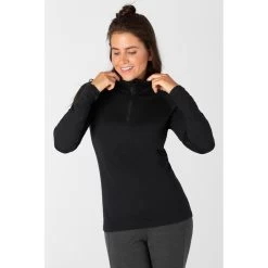 Super.natural Dames Base 230 1/4 Zip Longsleeve 9 Super.natural Dames Base 230 1/4 Zip Longsleeve -Online website voor ondergoed iview 1044149 025 pic3