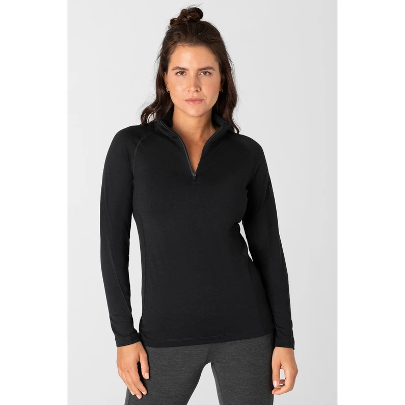 Super.natural Dames Base 230 1/4 Zip Longsleeve 5 Super.natural Dames Base 230 1/4 Zip Longsleeve - Afbeelding 3