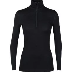 Icebreaker Dames 200 Oasis Zip Longsleeve