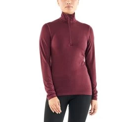 Icebreaker Dames 200 Oasis Zip Longsleeve -Online website voor ondergoed iview 1053861 043 pic7