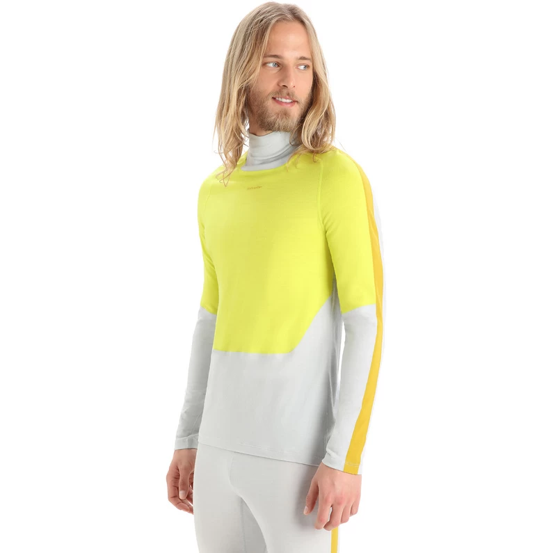 Icebreaker Heren 200 Sonebula Hoge Neck Longsleeve 4 Icebreaker Heren 200 Sonebula Hoge Neck Longsleeve - Afbeelding 2