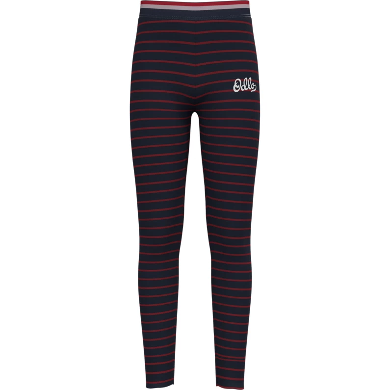 Odlo Kinderen Active Warm Originals Eco Stripes Broek 3 Odlo Kinderen Active Warm Originals Eco Stripes Broek