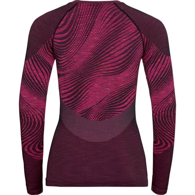 Odlo Dames Blackcomb Eco Longsleeve 4 Odlo Dames Blackcomb Eco Longsleeve - Afbeelding 2