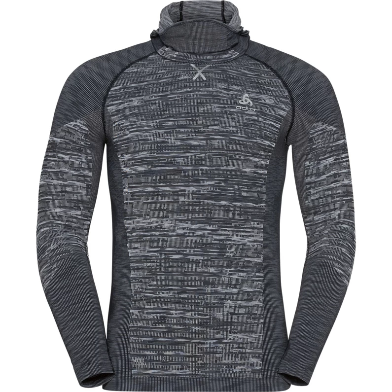 Odlo Heren Blackcomb Eco Facemask Longsleeve 3 Odlo Heren Blackcomb Eco Facemask Longsleeve