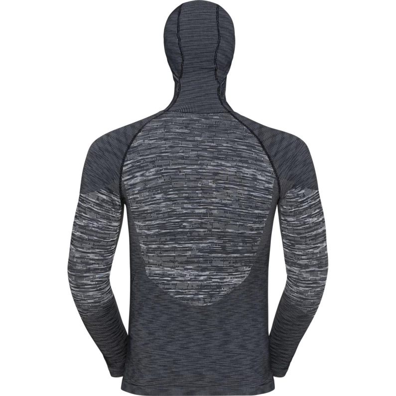 Odlo Heren Blackcomb Eco Facemask Longsleeve 4 Odlo Heren Blackcomb Eco Facemask Longsleeve - Afbeelding 2