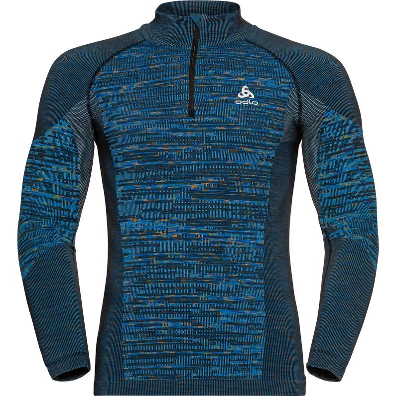 Odlo Heren Blackcomb Eco Half Zip Longsleeve 3 Odlo Heren Blackcomb Eco Half Zip Longsleeve
