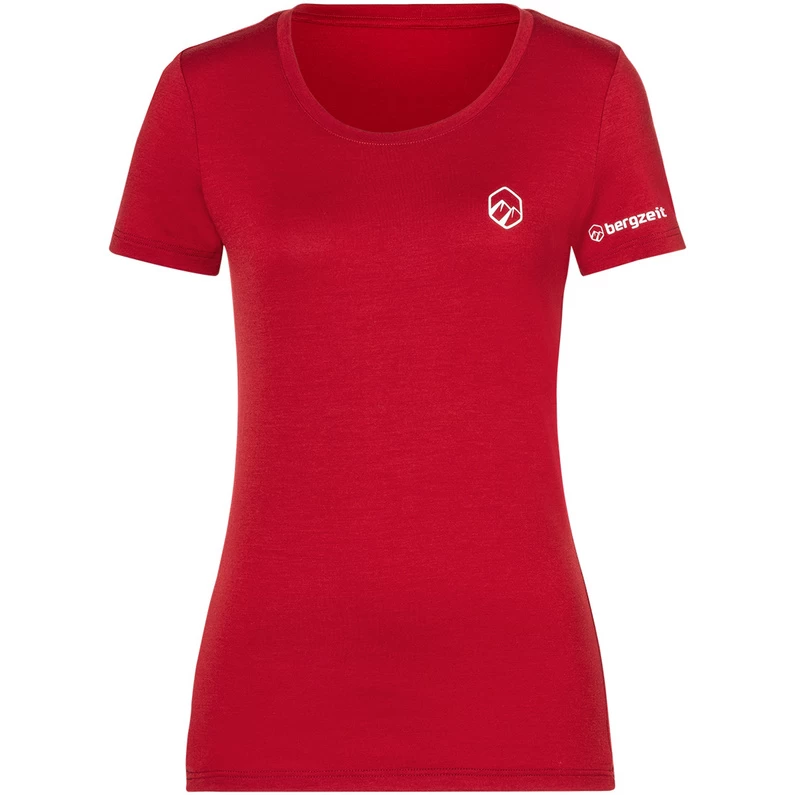 Dames Bergzeit Pure Merino T-Shirt 4 Dames Bergzeit Pure Merino T-Shirt - Afbeelding 2
