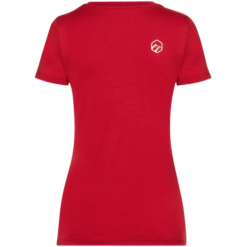 Dames Bergzeit Pure Merino T-Shirt 6 Dames Bergzeit Pure Merino T-Shirt - Afbeelding 4