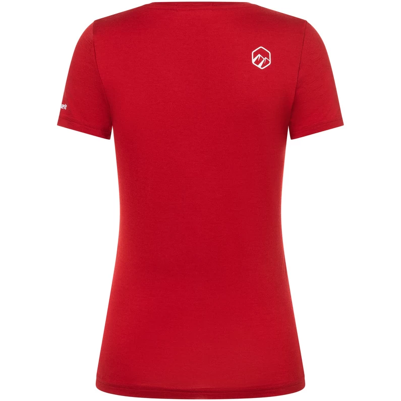 Dames Bergzeit Pure Merino T-Shirt 5 Dames Bergzeit Pure Merino T-Shirt - Afbeelding 3