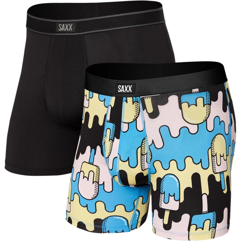 SAXX UNDERWEAR Heren Daytripper Bb Fly 2-Pack Boxer 3 SAXX UNDERWEAR Heren Daytripper Bb Fly 2-Pack Boxer