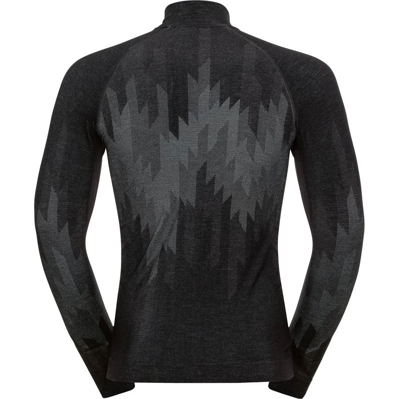 Odlo Heren Kinship 200 BL Turtle Neck Longsleeve 4 Odlo Heren Kinship 200 BL Turtle Neck Longsleeve - Afbeelding 2