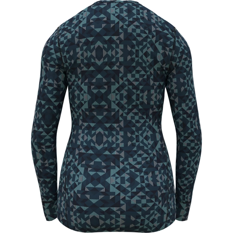 Odlo Dames Active Warm Eco Longsleeve 4 Odlo Dames Active Warm Eco Longsleeve - Afbeelding 2