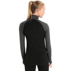 Icebreaker Dames ZoneKnit 260 Half Zip Longsleeve -Online website voor ondergoed iview 1106452 006 pic6