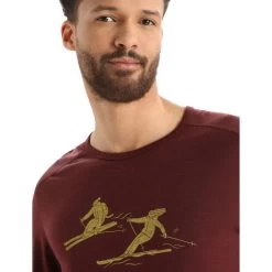 Icebreaker Heren 200 Oasis Last Run Longsleeve -Online website voor ondergoed iview 1106457 001 pic5