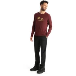 Icebreaker Heren 200 Oasis Last Run Longsleeve -Online website voor ondergoed iview 1106457 001 pic6