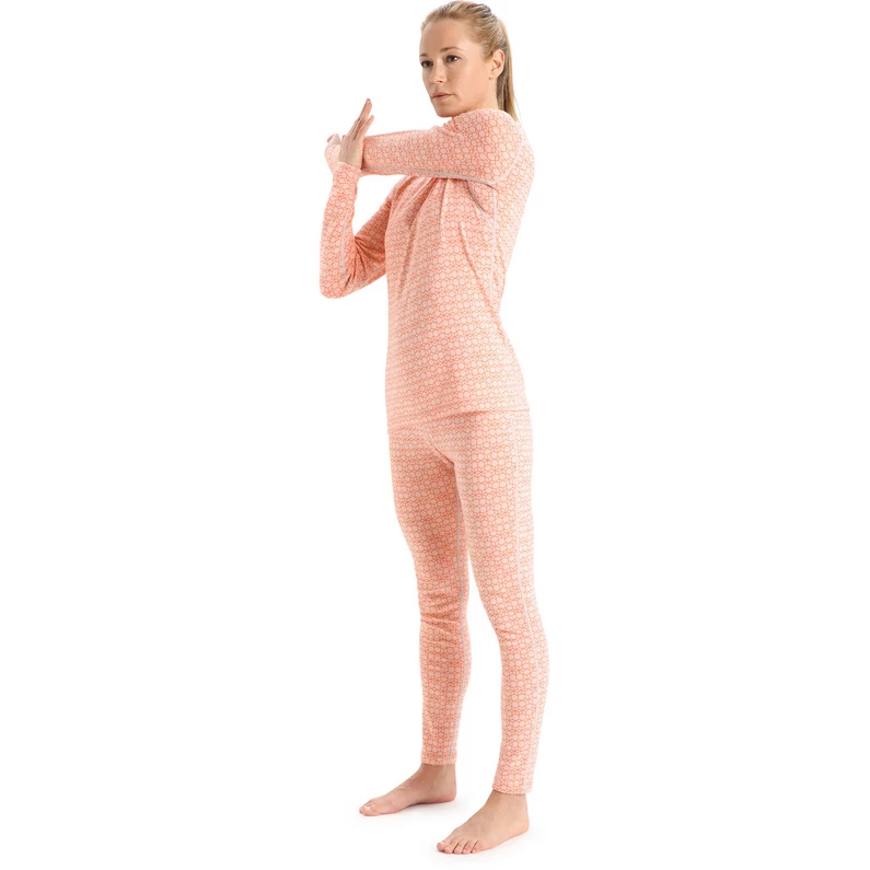 Icebreaker Dames 250 Vertex Alpine Geo Longsleeve 8 Icebreaker Dames 250 Vertex Alpine Geo Longsleeve - Afbeelding 6