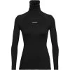 Icebreaker Dames Merino Roll Neck Longsleeve -Online website voor ondergoed iview 1106502 001 pic1