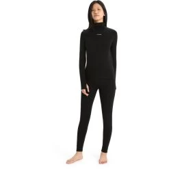 Icebreaker Dames Merino Roll Neck Longsleeve -Online website voor ondergoed iview 1106502 001 pic4