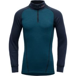 Devold Kinderen Duo Active Merino Zip Neck Longsleeve