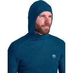 Ortovox Heren Merino Thermovent Hoodie -Online website voor ondergoed iview 1108535 006 pic3